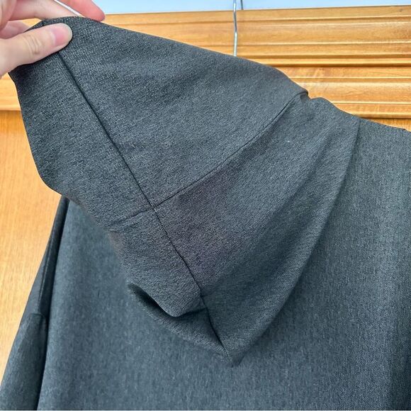 Meem Label Grey Pullover Hoodie Dress One Size - Picture 11 of 11